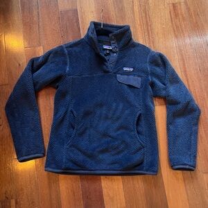 Patagonia Women's Dark Blue Teddy Jacket